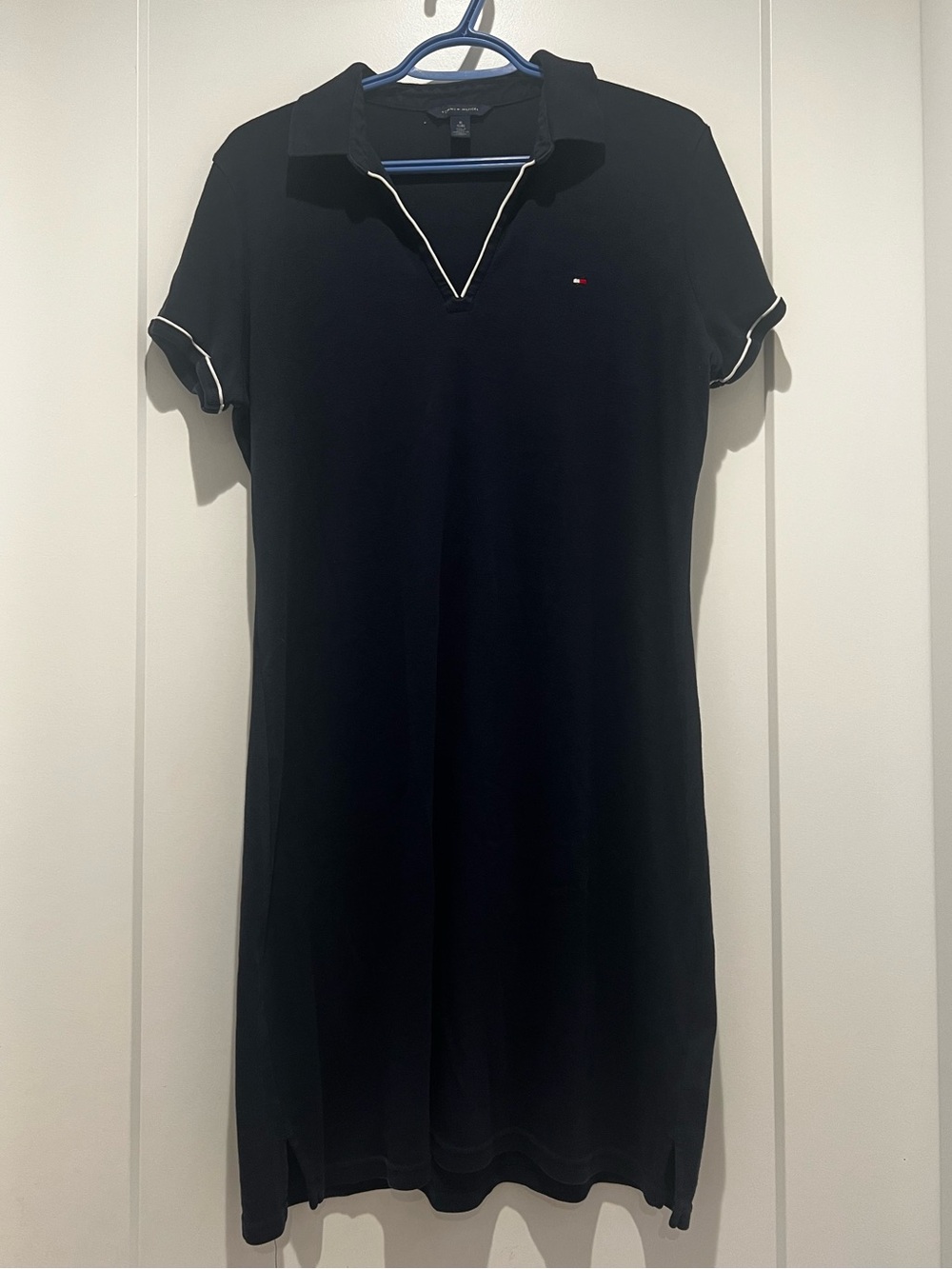 Tommy Hilfiger Navy Polo Dress - 100% Cotton